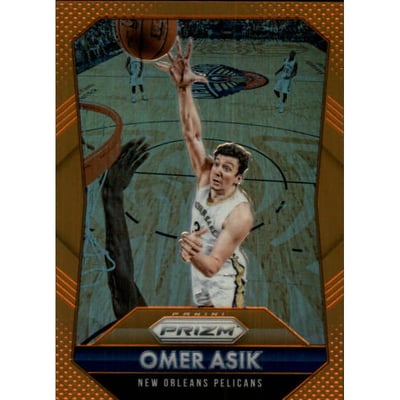 2015-16 Panini Prizm Prizms Orange #75 Omer Asik