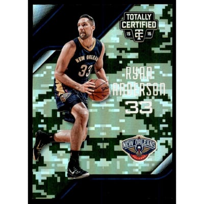 2015-16 Totally Certified Mirror Camo #37 Ryan Anderson