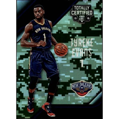 2015-16 Totally Certified Mirror Camo #76 Tyreke Evans