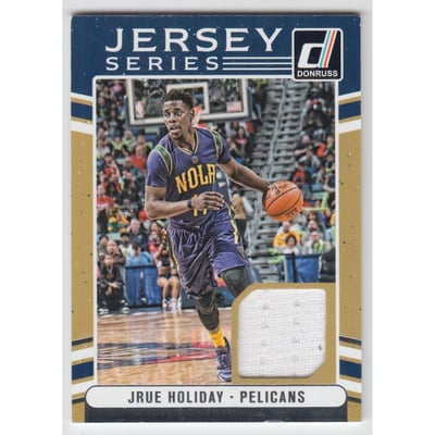 2016-17 Donruss Jersey Series #31 Jrue Holiday