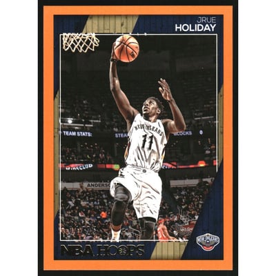 2016-17 Hoops Orange #102 Jrue Holiday