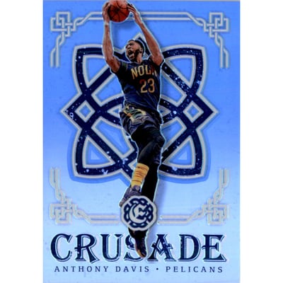 2016-17 Panini Excalibur Crusade Blue #6 Anthony Davis