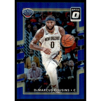 2017-18 Donruss Optic Blue #92 DeMarcus Cousins