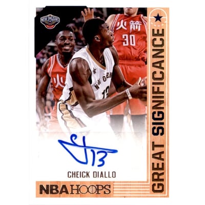 2017-18 Hoops Great SIGnificance Autographs #27 Cheick Diallo