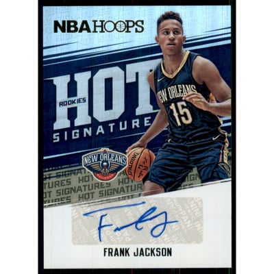 2017-18 Hoops Hot Signatures Rookies #26 Frank Jackson