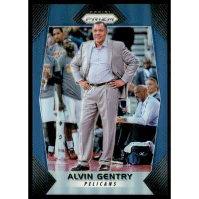 2017-18 Panini Prizm Prizms Blue #130 Alvin Gentry CO