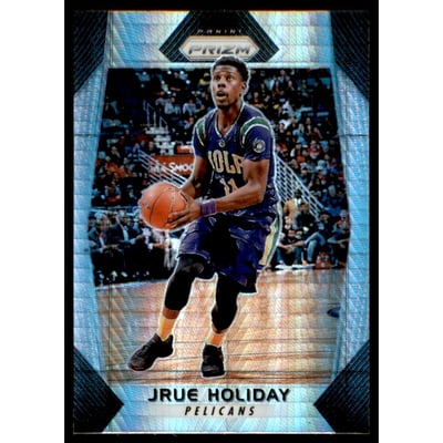 2017-18 Panini Prizm Prizms Hyper #122 Jrue Holiday