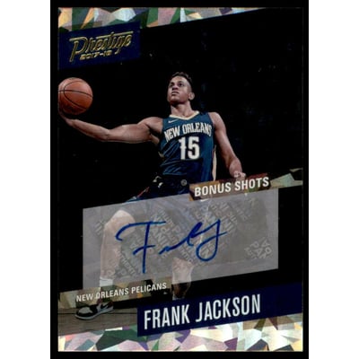 2017-18 Prestige Bonus Shots Signatures Crystal #60 Frank Jackson