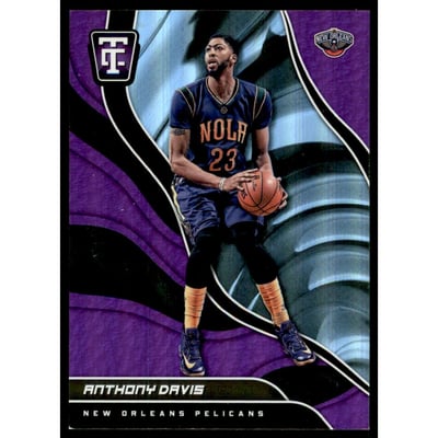 2017-18 Totally Certified Purple #47 Anthony Davis
