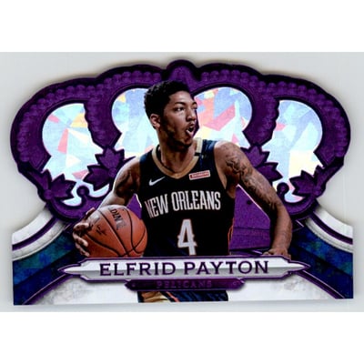 2018-19 Crown Royale Crystal Purple #104 Elfrid Payton