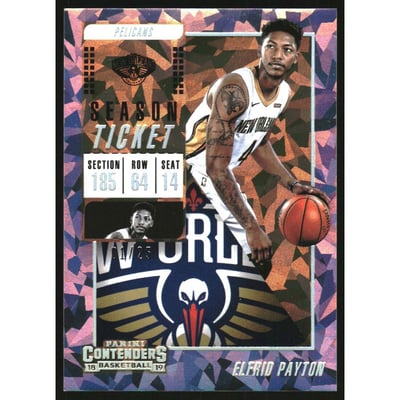 2018-19 Panini Contenders Cracked Ice Ticket #3 Elfrid Payton
