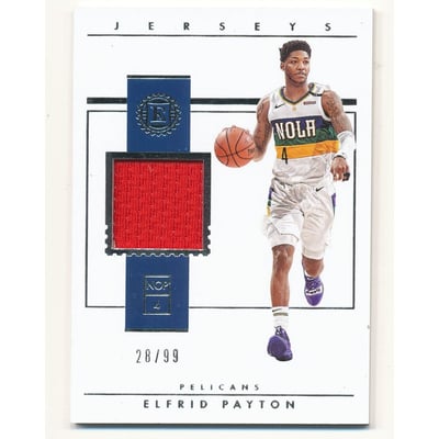 2018-19 Panini Encased Jerseys #54 Elfrid Payton