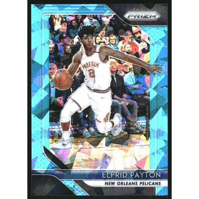 2018-19 Panini Prizm Prizms Blue Ice #127 Elfrid Payton