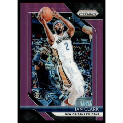 2018-19 Panini Prizm Prizms Purple #207 Ian Clark