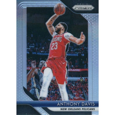 2018-19 Panini Prizm Prizms Silver #177 Anthony Davis