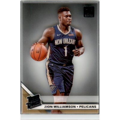 2019-20 Clearly Donruss #51 Zion Williamson RR RC