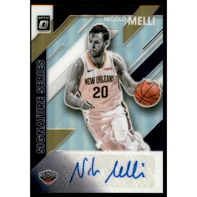 2019-20 Donruss Optic Signature Series Holo #38 Nicolo Melli