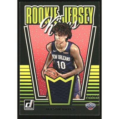 2019-20 Donruss Rookie Jersey Kings #7 Jaxson Hayes/99