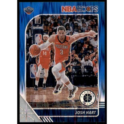 2019-20 Hoops Premium Stock Prizms Blue Flash #117 Josh Hart