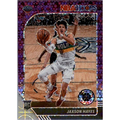 2019-20 Hoops Premium Stock Prizms Purple Disco #205 Jaxson Hayes