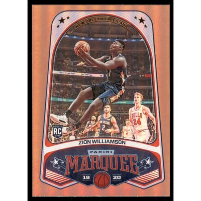 2019-20 Panini Chronicles Bronze #244 Zion Williamson/Marquee