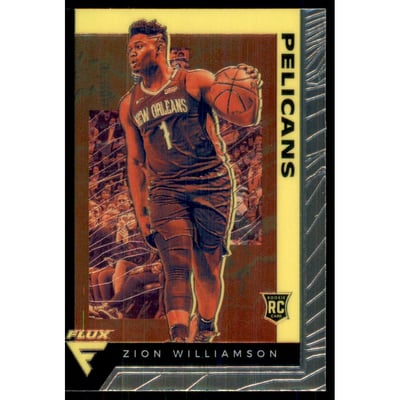 2019-20 Panini Chronicles #584 Zion Williamson/Flux