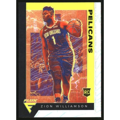 2019-20 Panini Chronicles Silver #584 Zion Williamson/Flux