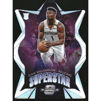 2019-20 Panini Contenders Optic Superstars #11 Zion Williamson