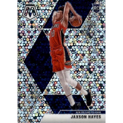2019-20 Panini Mosaic Rookie Variations Fast Break #221 Jaxson Hayes