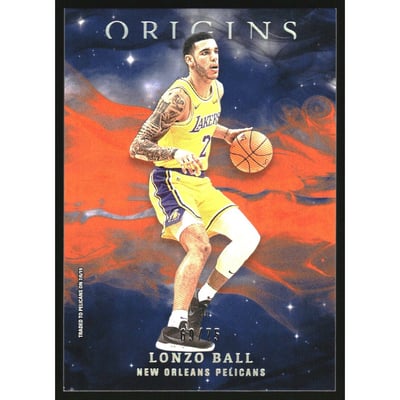 2019-20 Panini Origins Orange #43 Lonzo Ball