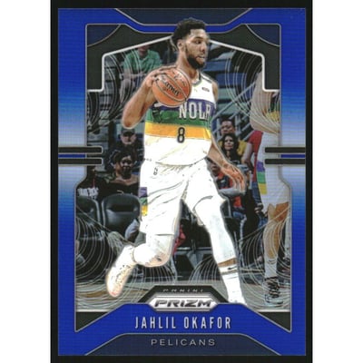 2019-20 Panini Prizm Prizms Blue #171 Jahlil Okafor