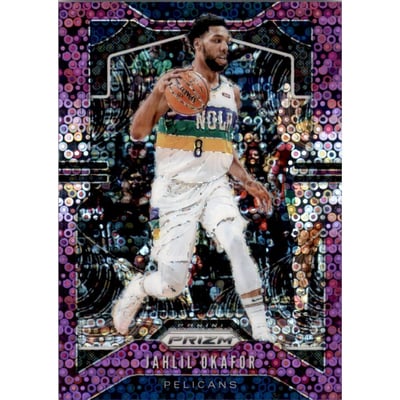 2019-20 Panini Prizm Prizms Fast Break Purple #171 Jahlil Okafor
