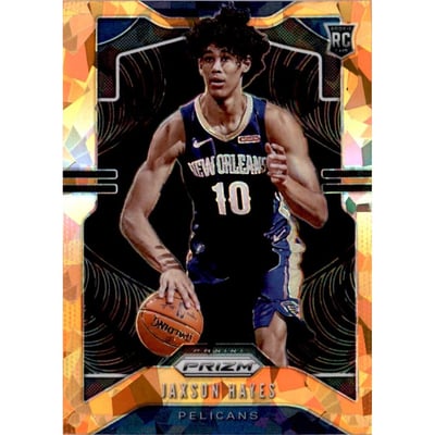 2019-20 Panini Prizm Prizms Orange Ice #254 Jaxson Hayes
