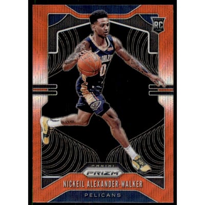 2019-20 Panini Prizm Prizms Ruby Wave #263 Nickeil Alexander-Walker