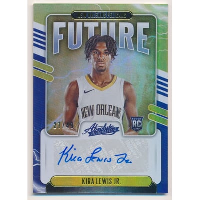 2020-21 Absolute Memorabilia Future Signatures Level 1 #7 Kira Lewis Jr.