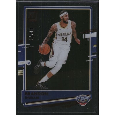 2020-21 Clearly Donruss Red #5 Brandon Ingram