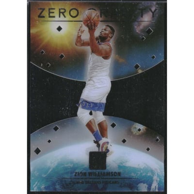 2020-21 Clearly Donruss Zero Gravity #5 Zion Williamson