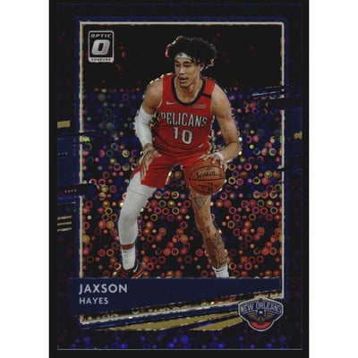 2020-21 Donruss Optic Fast Break Purple #97 Jaxson Hayes