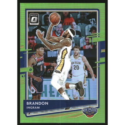 2020-21 Donruss Optic Lime Green #58 Brandon Ingram