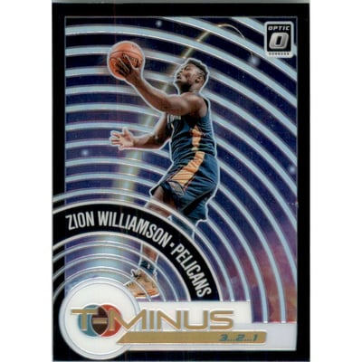 2020-21 Donruss Optic T-Minus 3 2 1 Holo #8 Zion Williamson