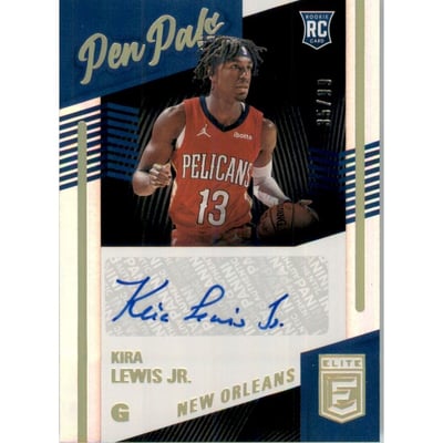 2020-21 Elite Pen Pals #8 Kira Lewis Jr./99