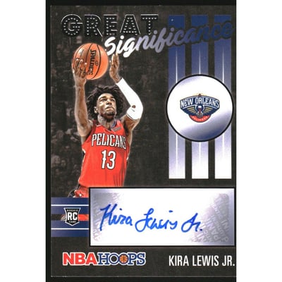 2020-21 Hoops Great SIGnificance #79 Kira Lewis Jr.