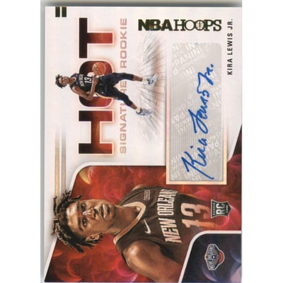 2020-21 Hoops Hot Signatures Rookies #46 Kira Lewis Jr.