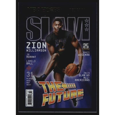 2020-21 Hoops SLAM Holo #17 Zion Williamson