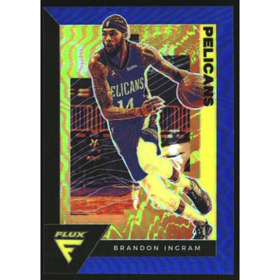 2020-21 Panini Flux Blue #110 Brandon Ingram