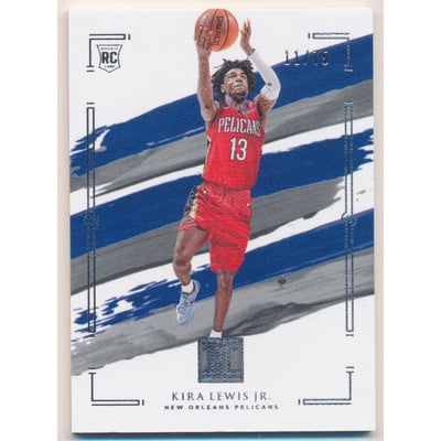 2020-21 Panini Impeccable Silver #88 Kira Lewis Jr.