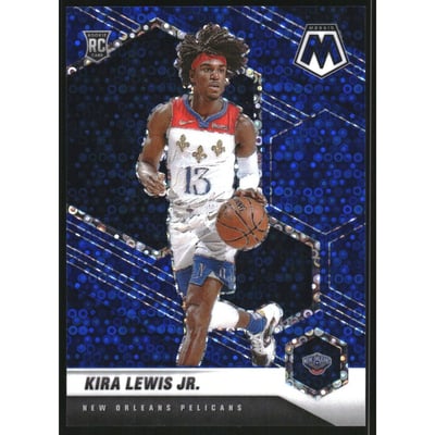 2020-21 Panini Mosaic Mosaic Fast Break Blue #224 Kira Lewis Jr.