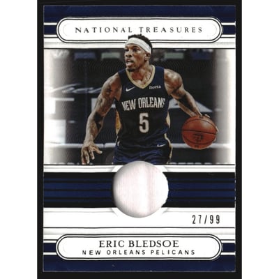 2020-21 Panini National Treasures Jersey Treasures #47 Eric Bledsoe/99
