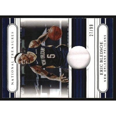2020-21 Panini National Treasures Jersey Treasures #47 Eric Bledsoe/99