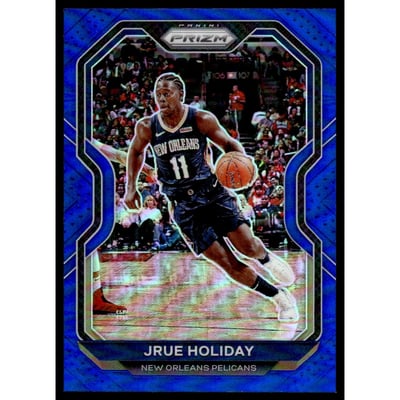 2020-21 Panini Prizm Prizms Blue #75 Jrue Holiday